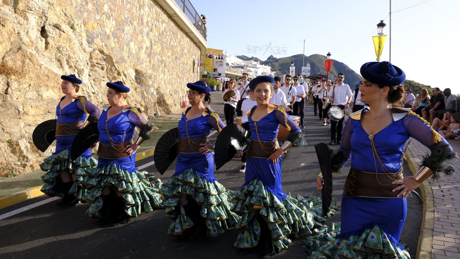Imágenes del desfile de Moros y Cristianos de Mojácar
