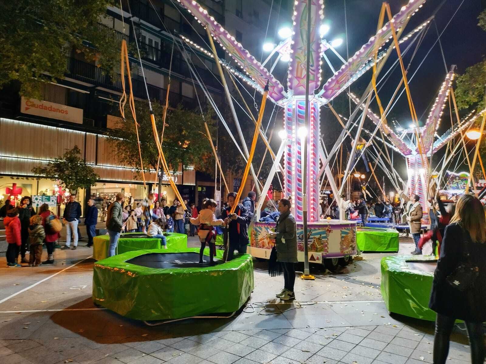 Una de las atracciones del bulevar del Gran Capitán.