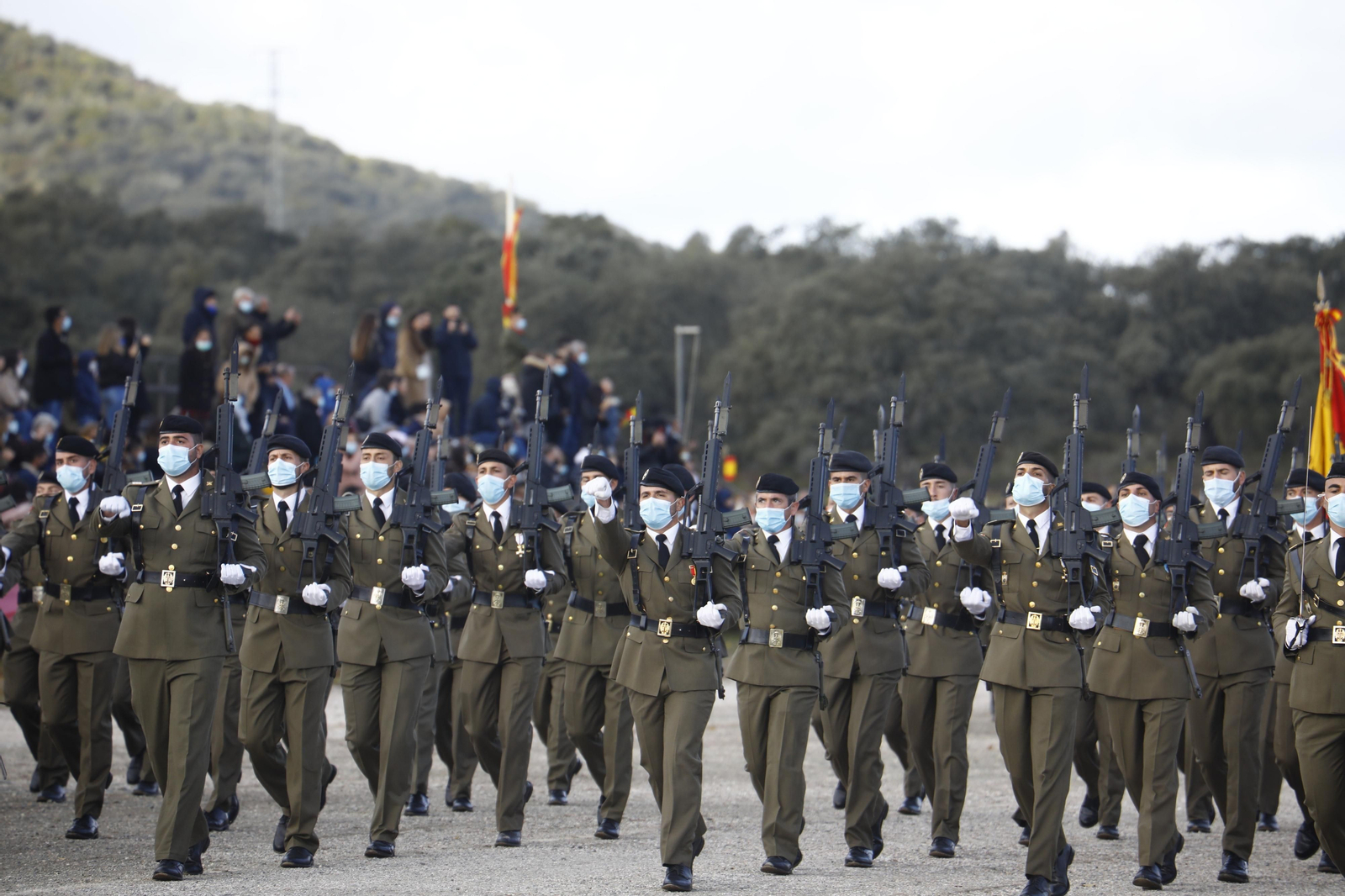 La Brigada X conmemora el día de la unidad y la festividad de la Inmaculada en Córdoba