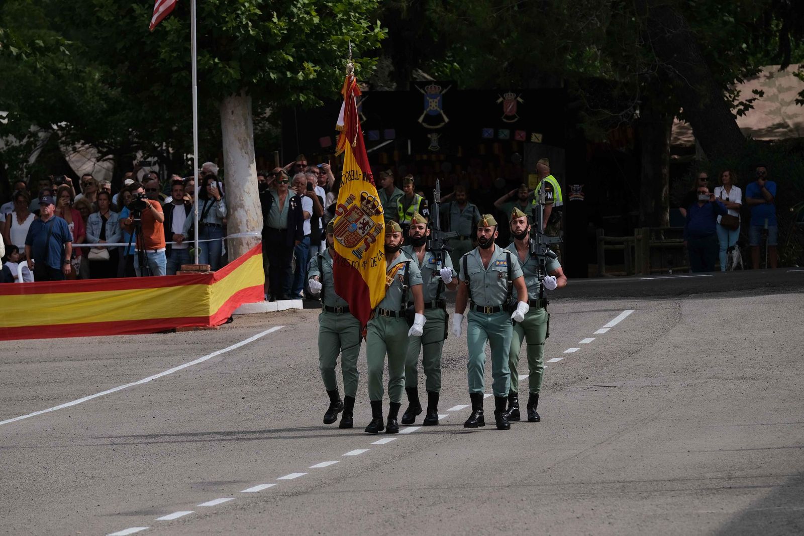 La celebración del 104 aniversario de La Legión en imágenes
