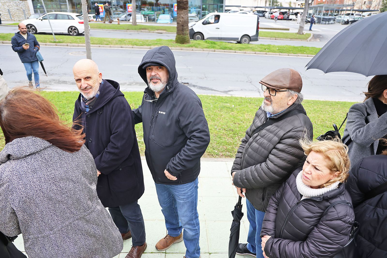 Fotografías del ambiente previo a la Misa funeral por las víctimas del accidente ferroviario