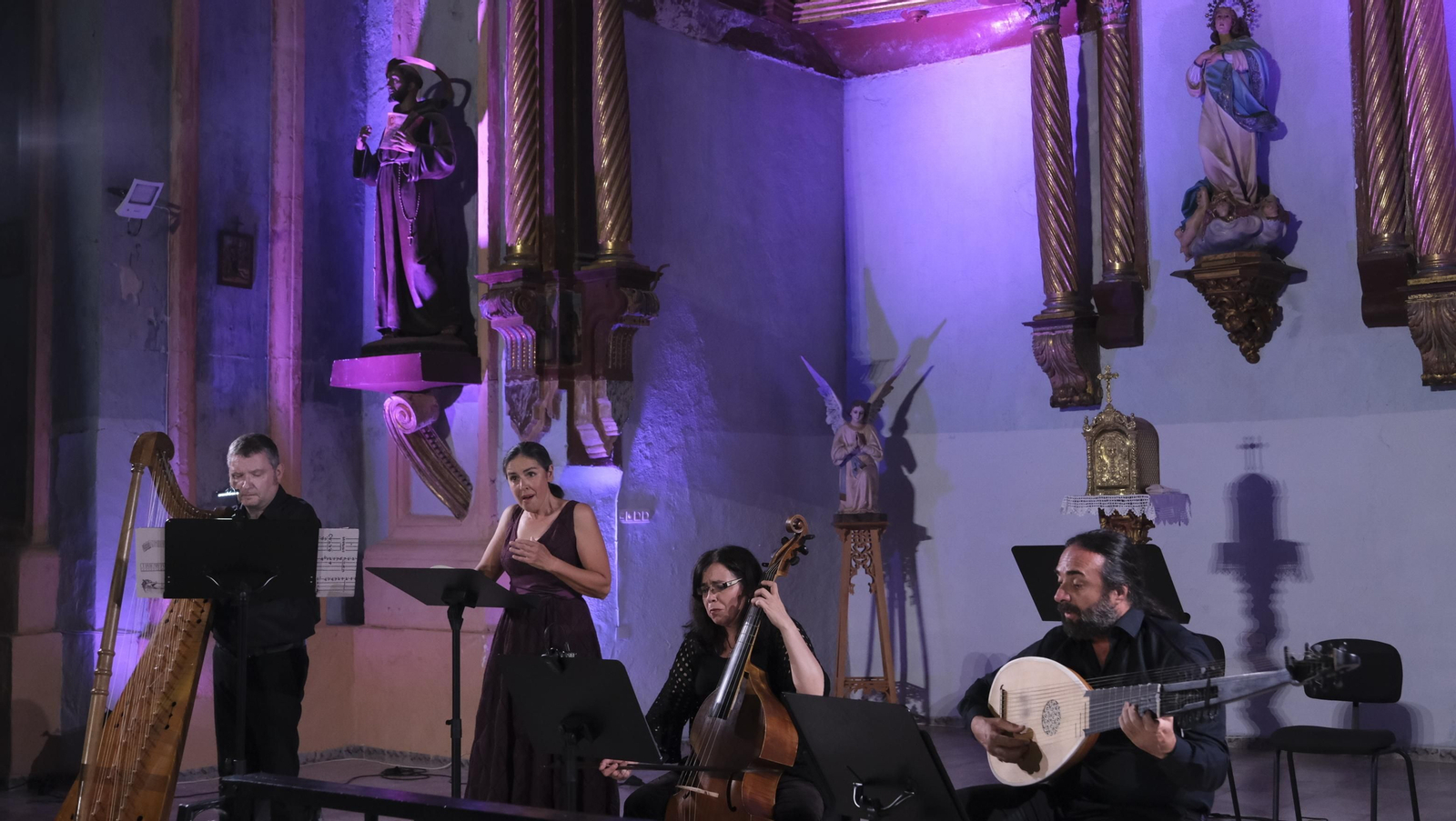 Concierto de María Espada, Marta Infante y Ars Atlántica, en el Festival de Música Renacentista y Barroca de Vélez Blanco-Festimuvb 2023