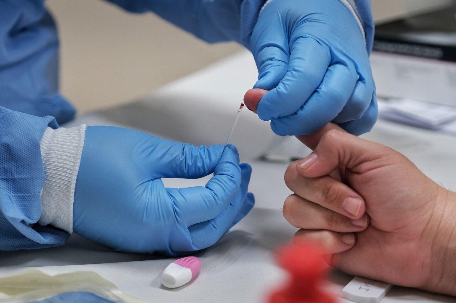 Uno de los test realizados por la Consejería de Justicia