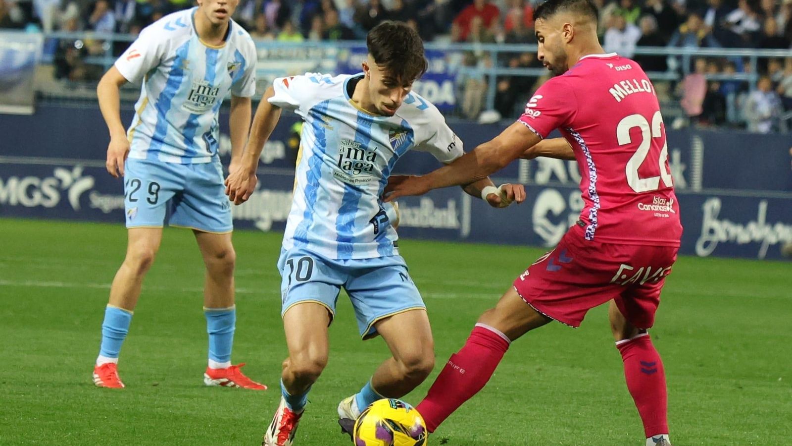 El Málaga CF-CD Tenerife, en fotos