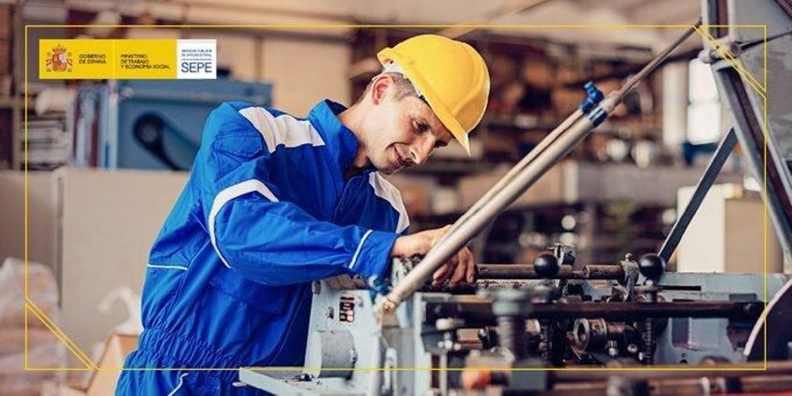 Anuncio del Sepe buscando trabajadores españoles para Alemania.