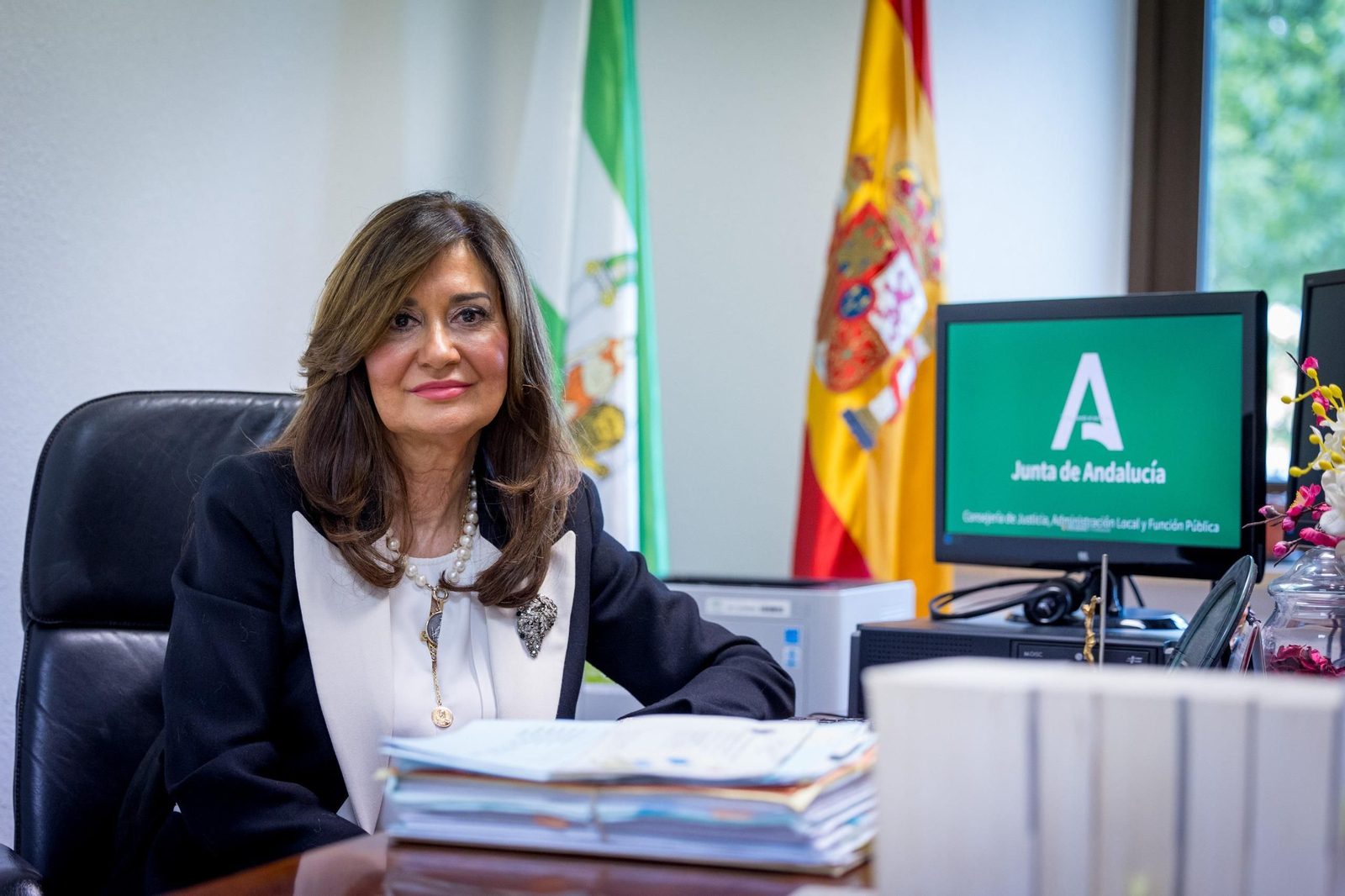 La magistrada Nuria Orellana. La magistrada Nuria Orellana.