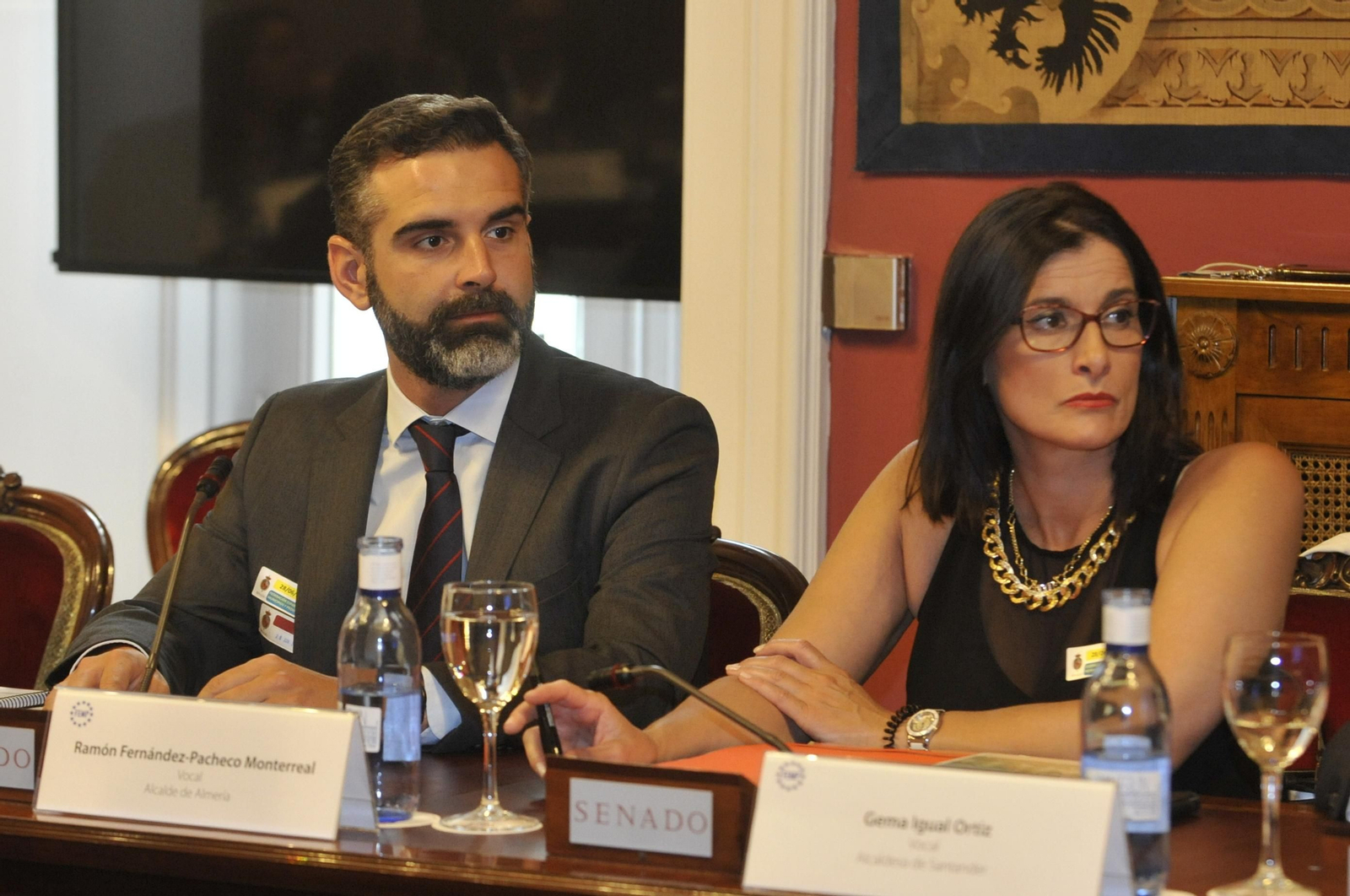 Fernández-Pacheco en la reunión de la FEMP