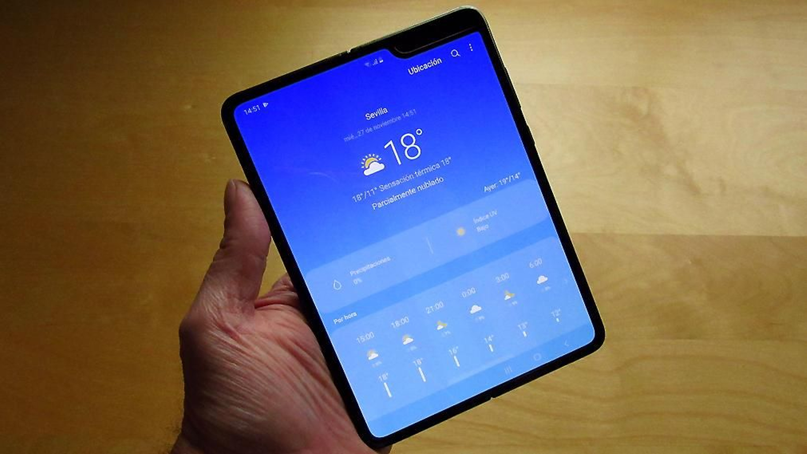 Las imágenes del análisis del Samsung Galaxy Fold