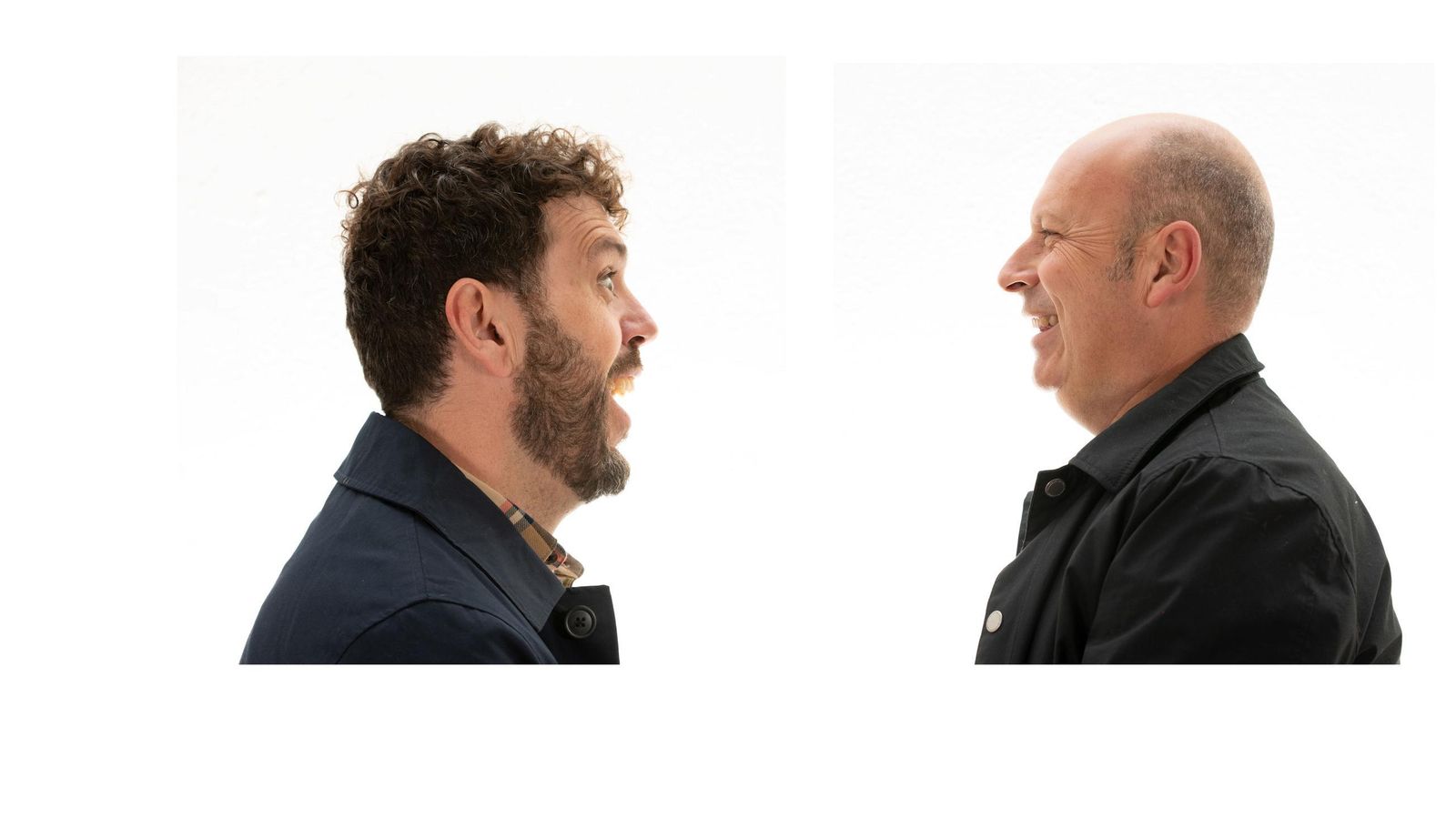 Daniel Barja y Antonio Ortiz, de Pinocho Detective