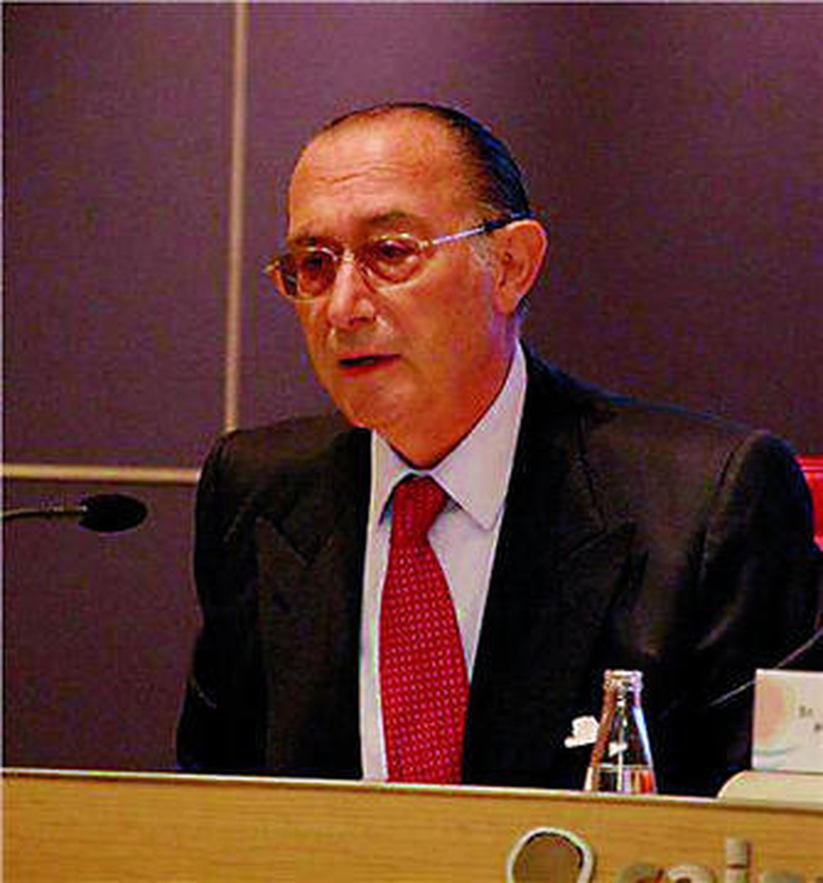 Jaime Lamo, durante su intervención en el Salón de Cajamar.