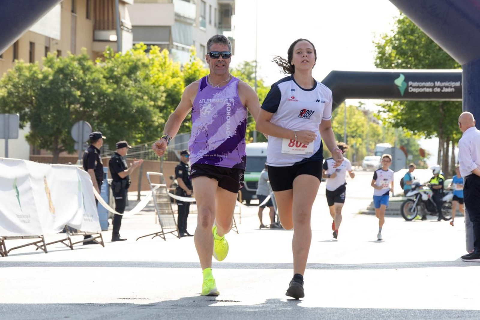 La quinta edición de la Carrera Solidaria Jaén Ruta 091 (I)