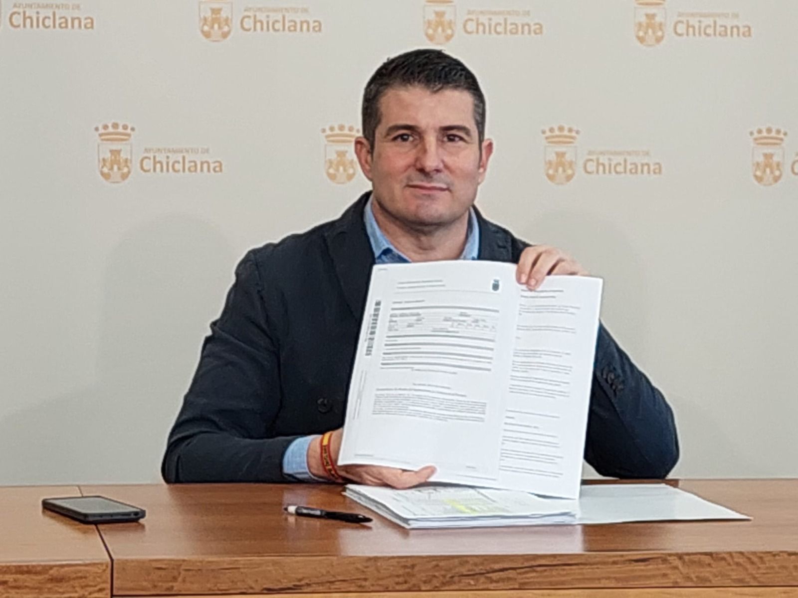 Manuel Vela, durante la rueda de prensa.