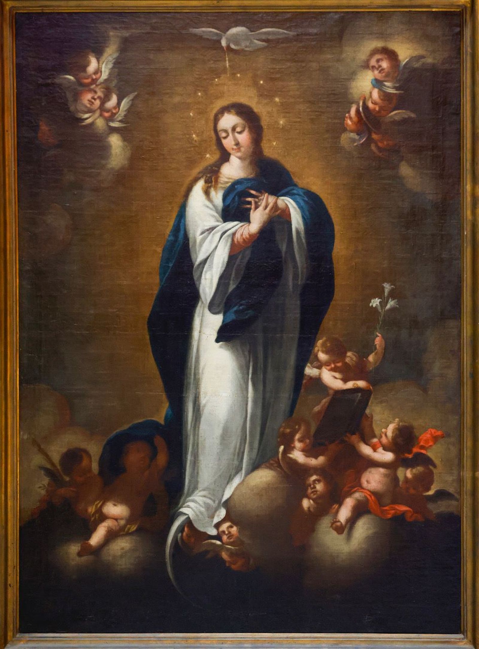 El lienzo de la Inmaculada que ha comprado la corporación