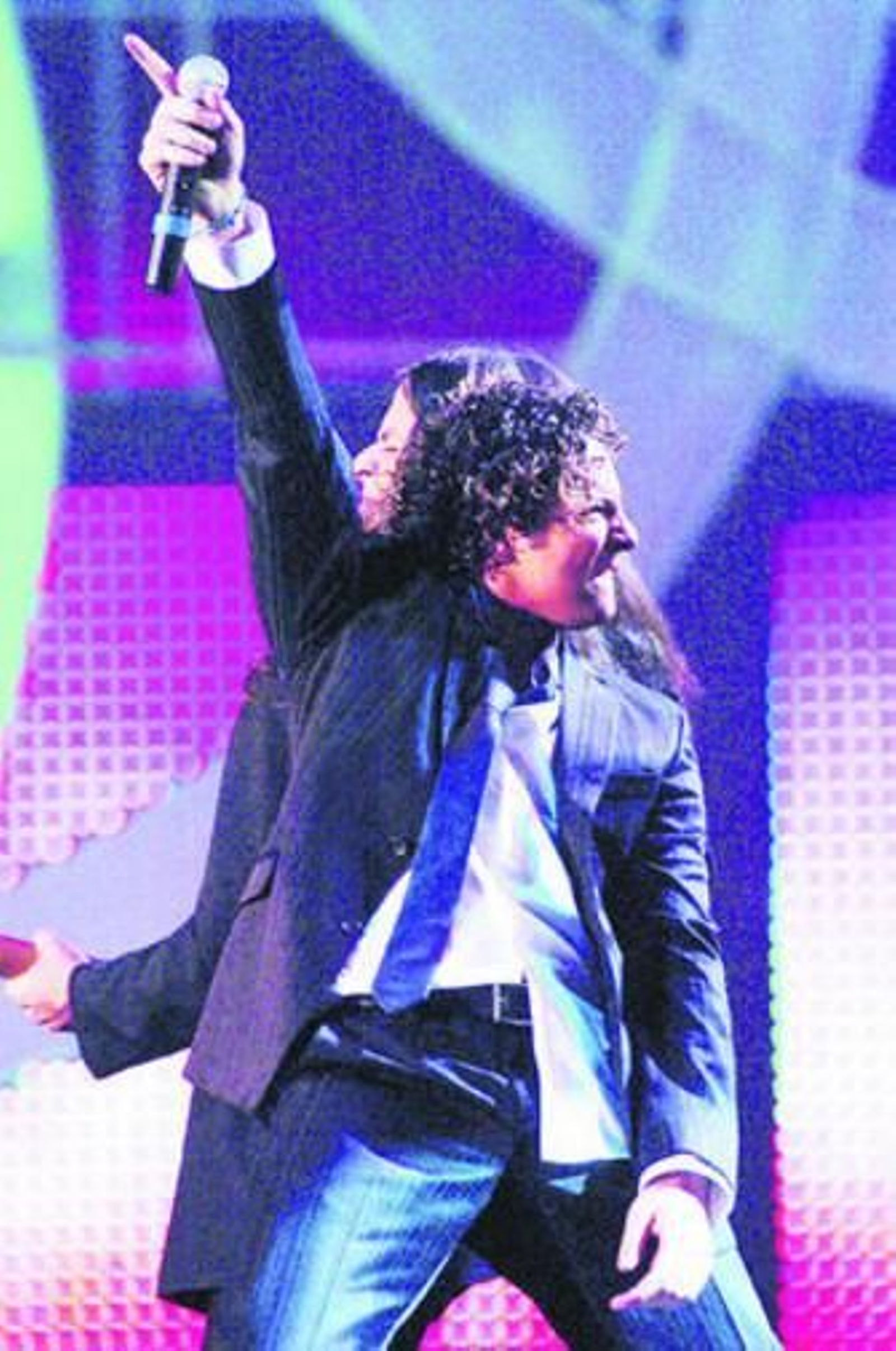 David Bisbal en Roquetas.