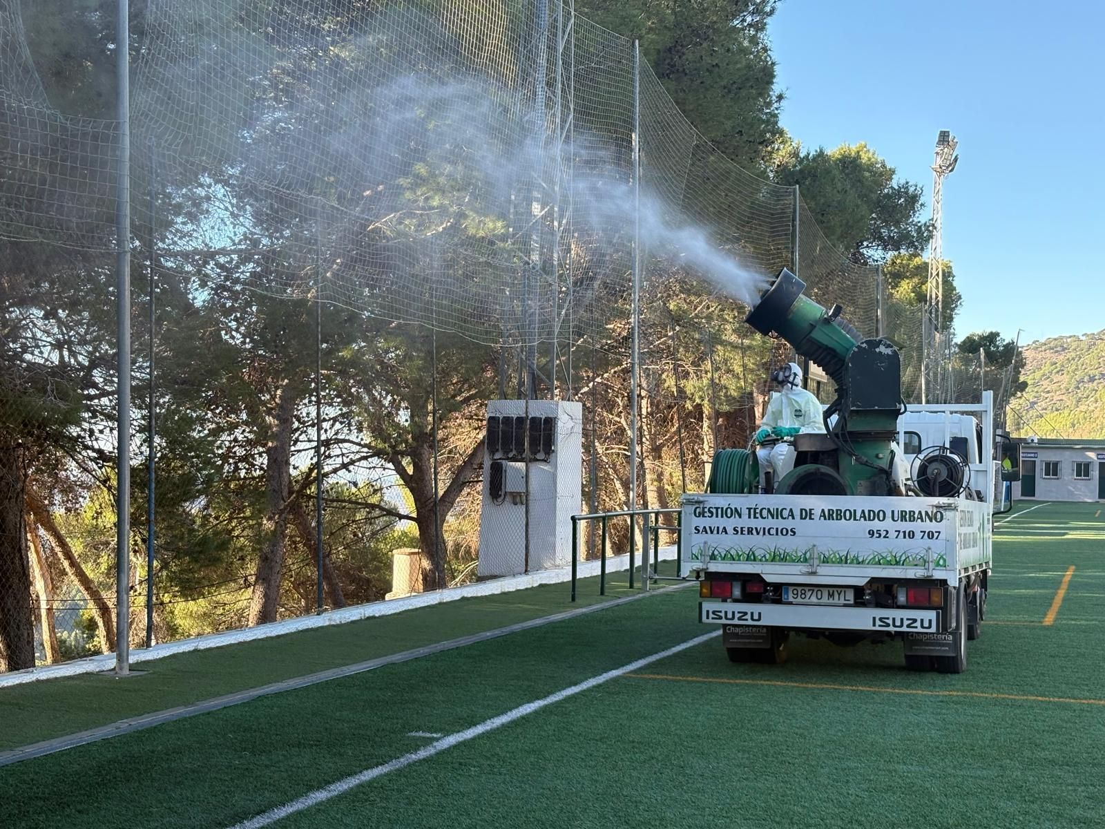 Campaña de fumigación.