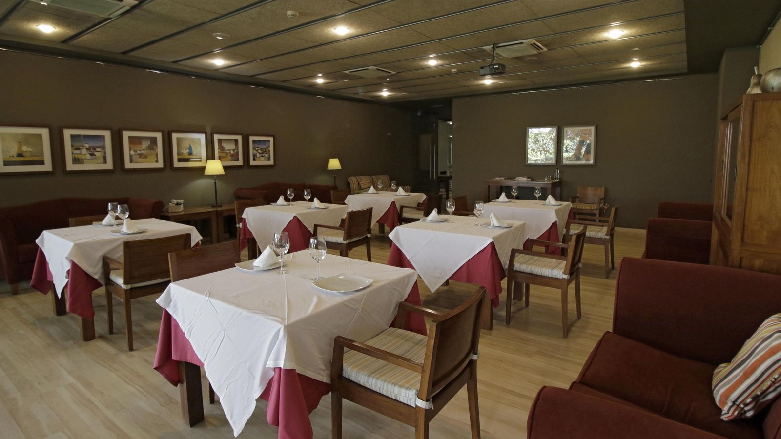 Zona de restauración.