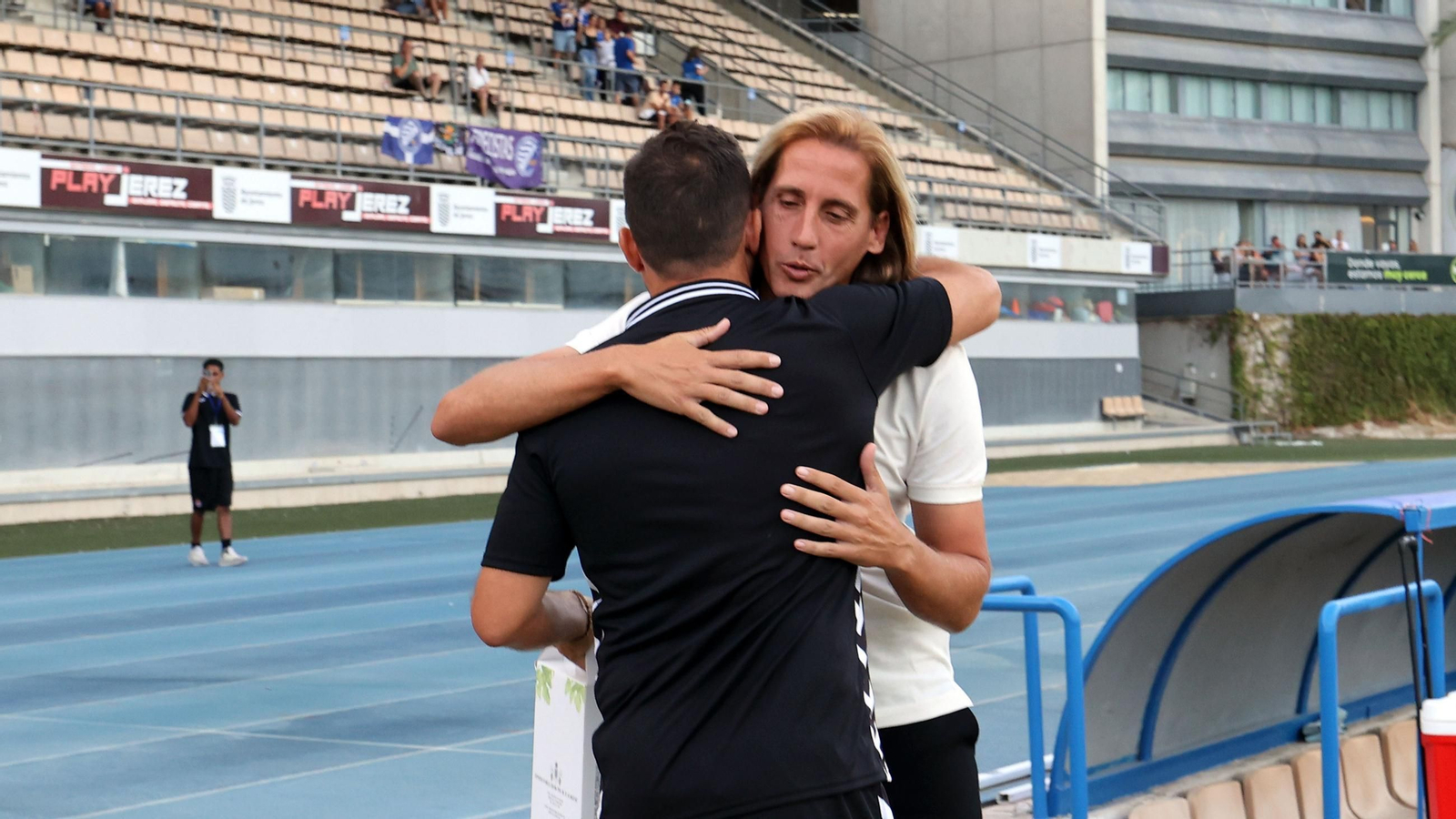 Imágenes del Xerez DFC y la Deportiva Minera en Chapín