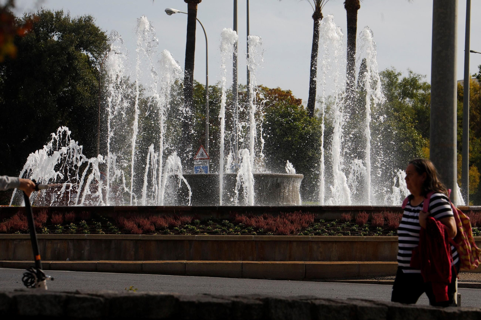 Así luce la fuente de Vallellano tras las obras de mejora