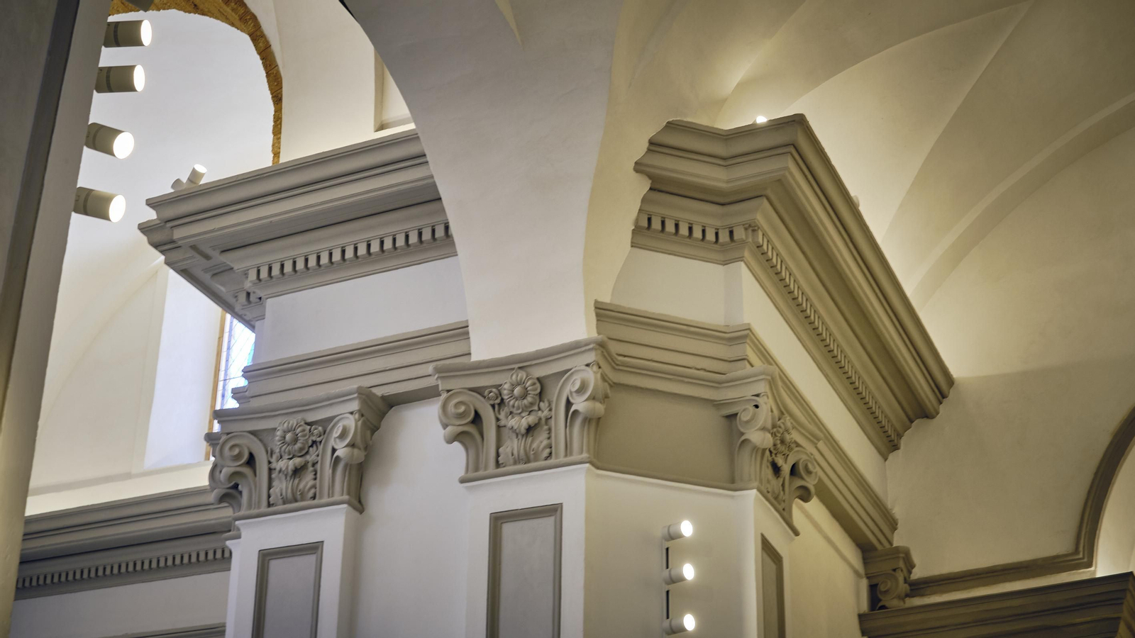 Interior de la Iglesia Castrense después de la reforma.