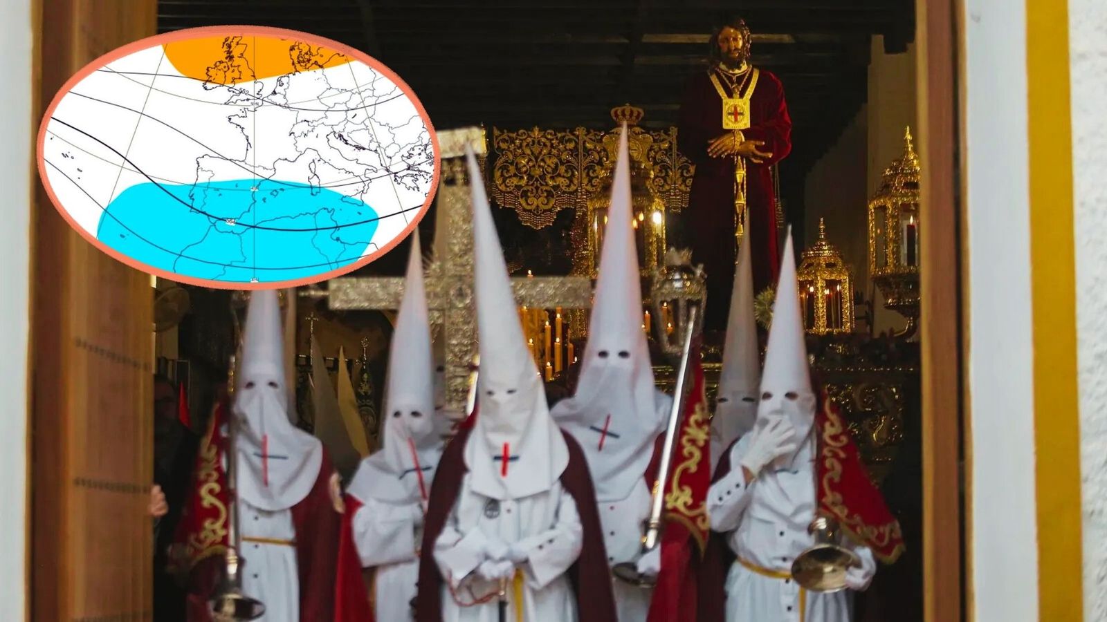 La Semana Santa 2026 empieza a dibujarse en los mapas del tiempo y Andalucía mira al cielo.