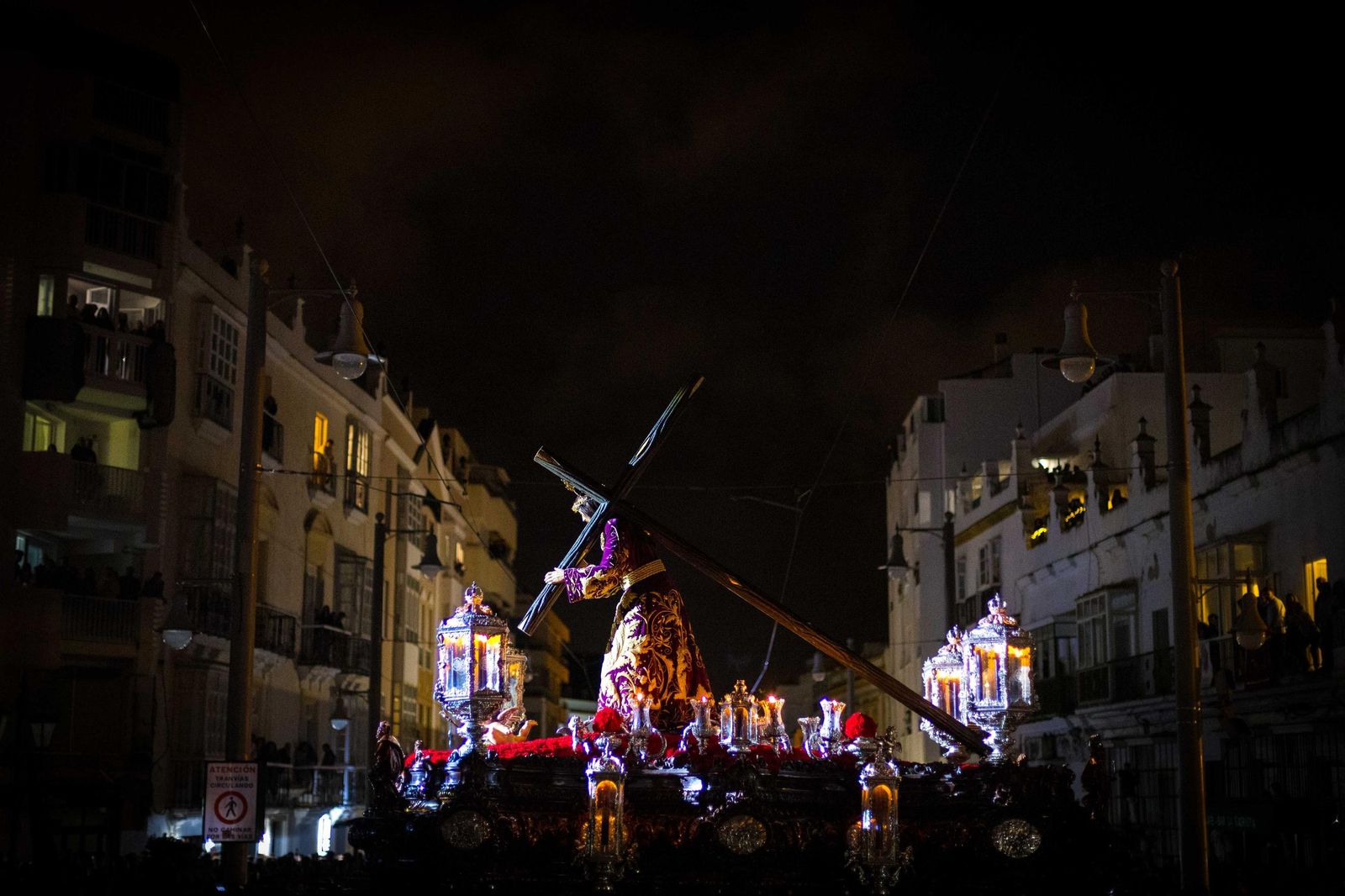 Las imágenes de la hermandad del Nazareno en la Semana Santa de San Fernando 2025