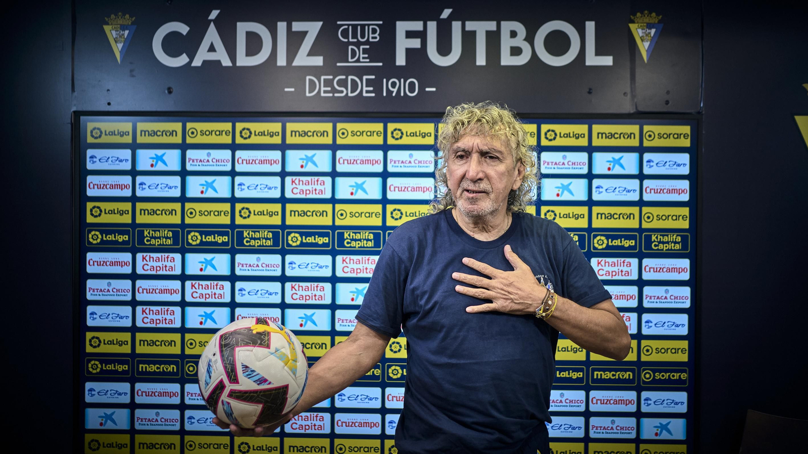 Jorge Mágico González en Cádiz