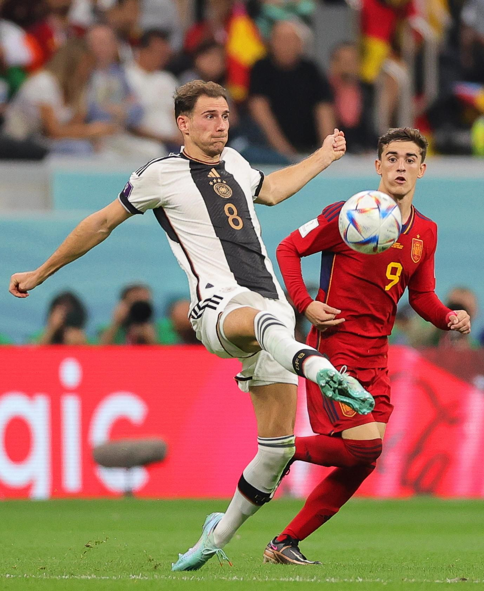 Las fotos del España-Alemania del Mundial de Qatar