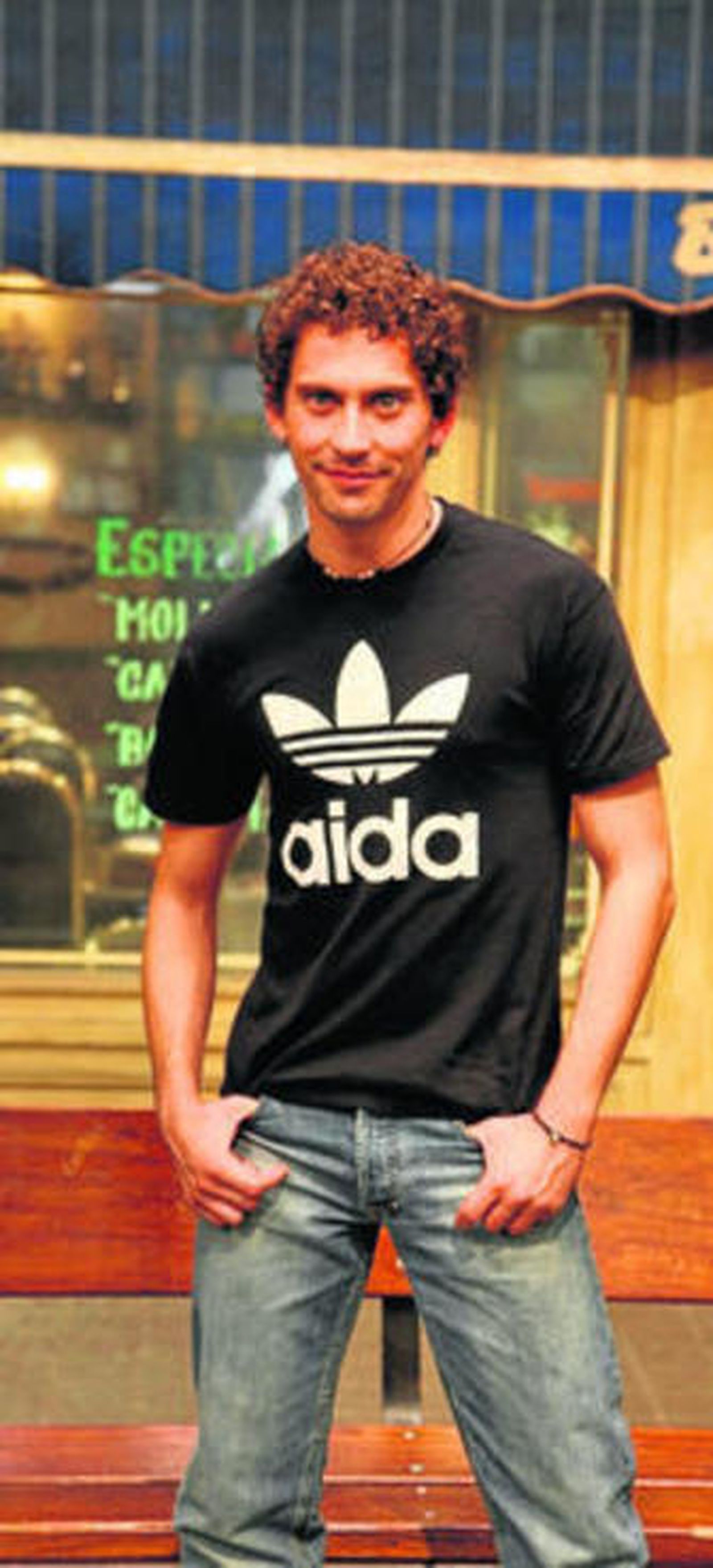 El actor en la presentación de la última temporada de la serie.