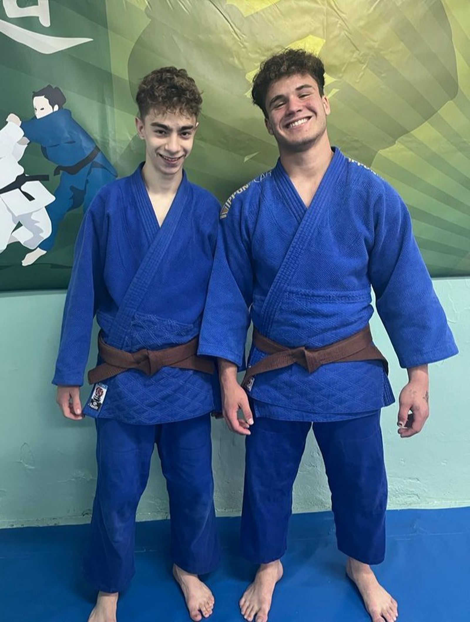 Los portuenses Darío Soriano y Jaime Pinto.