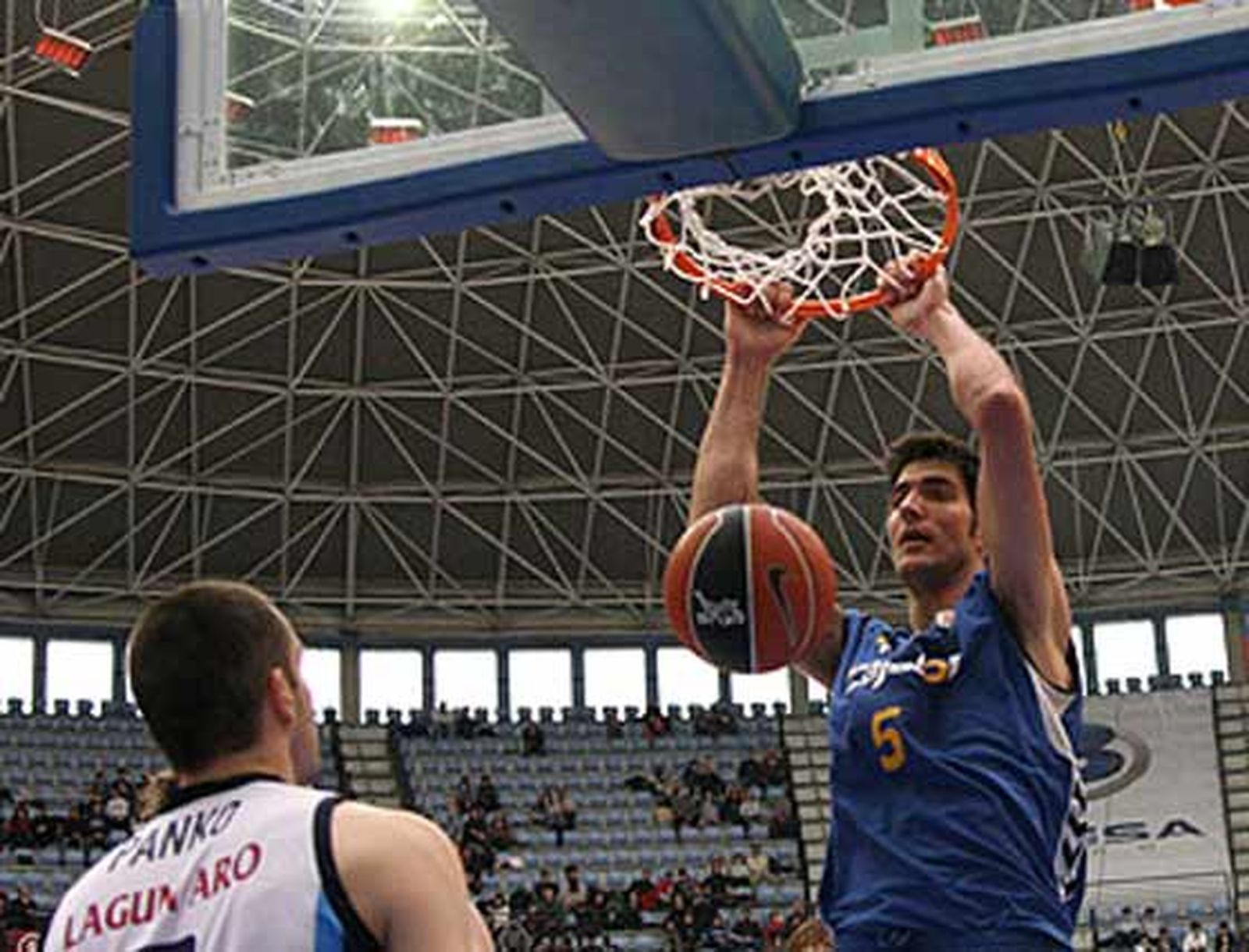 Mate de Juanjo Triguero.

Foto: L. García (ACB)