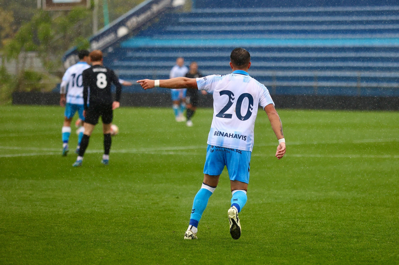 Loren Juarros, presente en el triunfo del Atlético Malagueño ante el Málaga City
