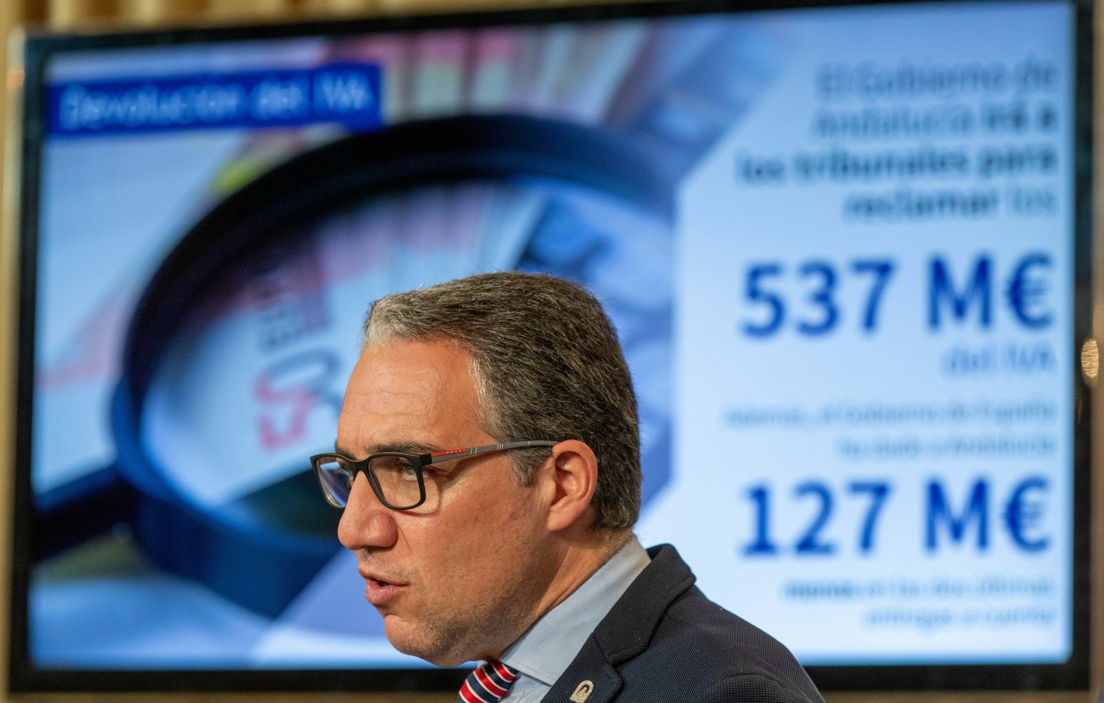 Elías Bendodo, en el palacio de San Telmo.