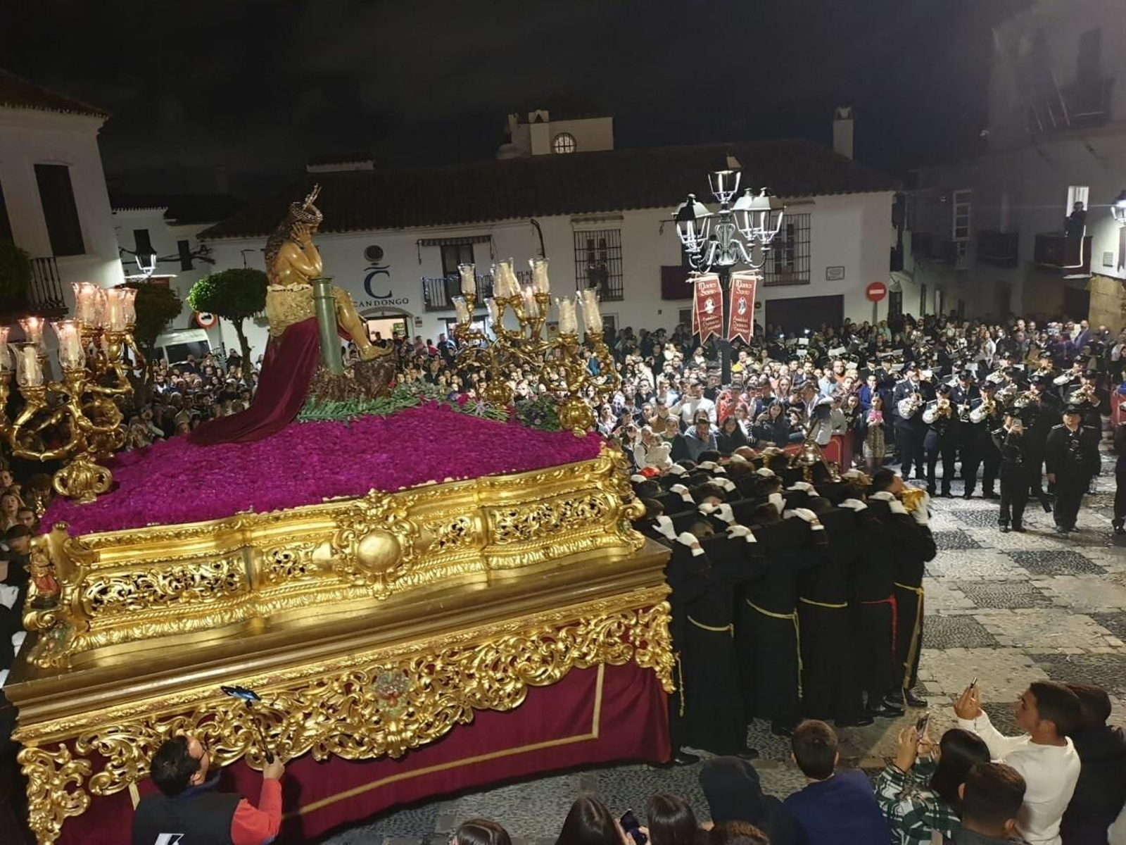 El Cristo de la Caña, este martes en San Roque.