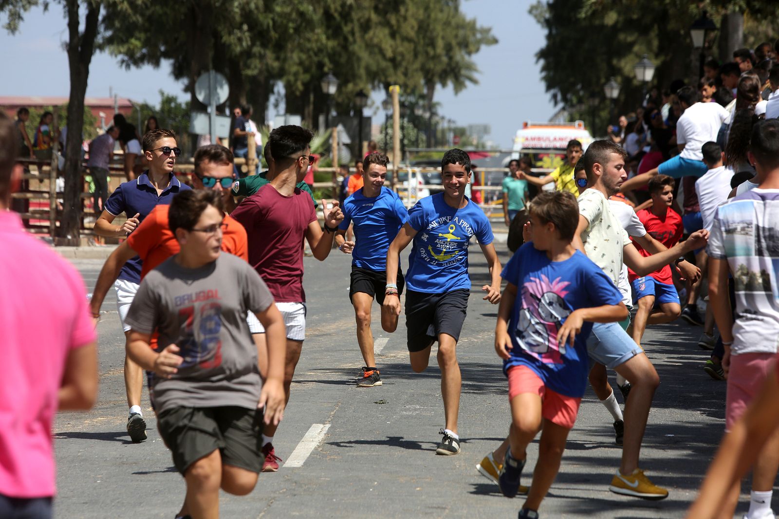 Capeas de Trigueros en imágenes