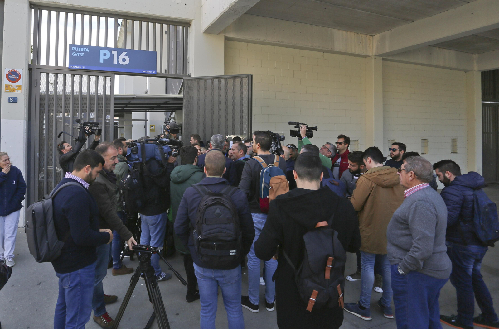 La rueda de prensa de Richard Shaheen, en fotos