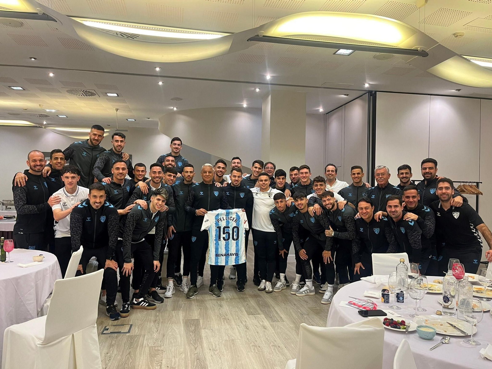 El paso de Sergio Pellicer por el Málaga CF, en fotos