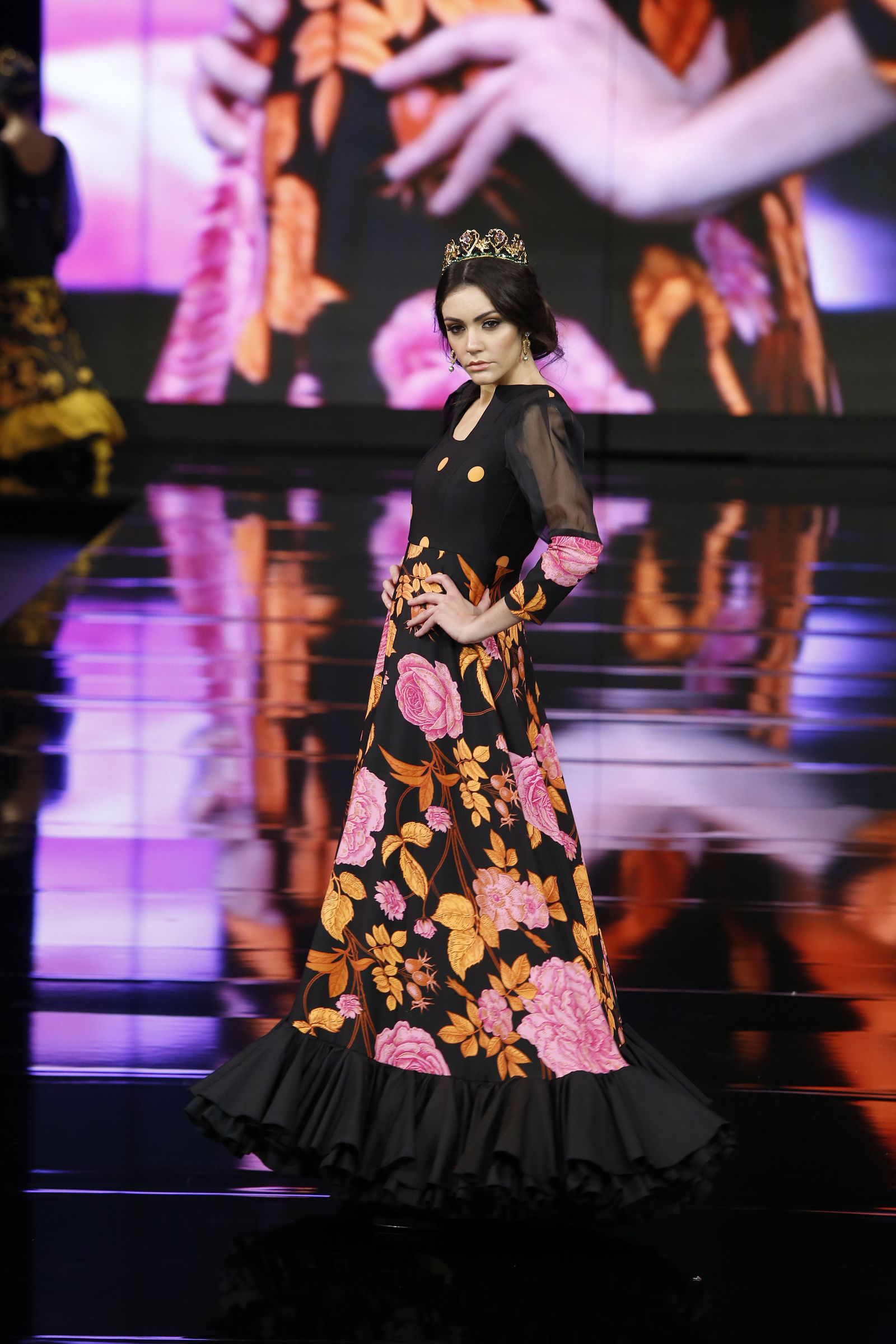 Javier del Álamo en el desfile de Emprende Lunares, Simof 2020