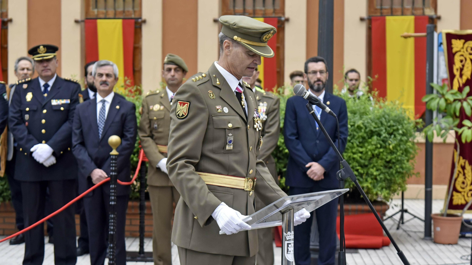 Las mejores fotos de la jura de bandera civil en La Línea