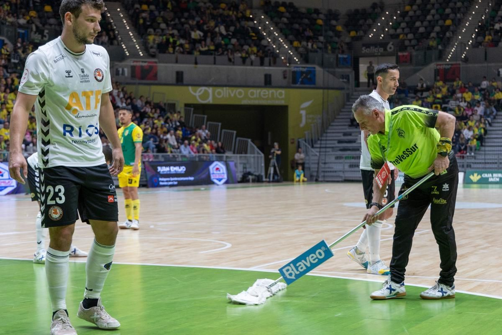 Jaén Paraíso Interior FS contra  ATP Ilum. Ribera Navarra FS