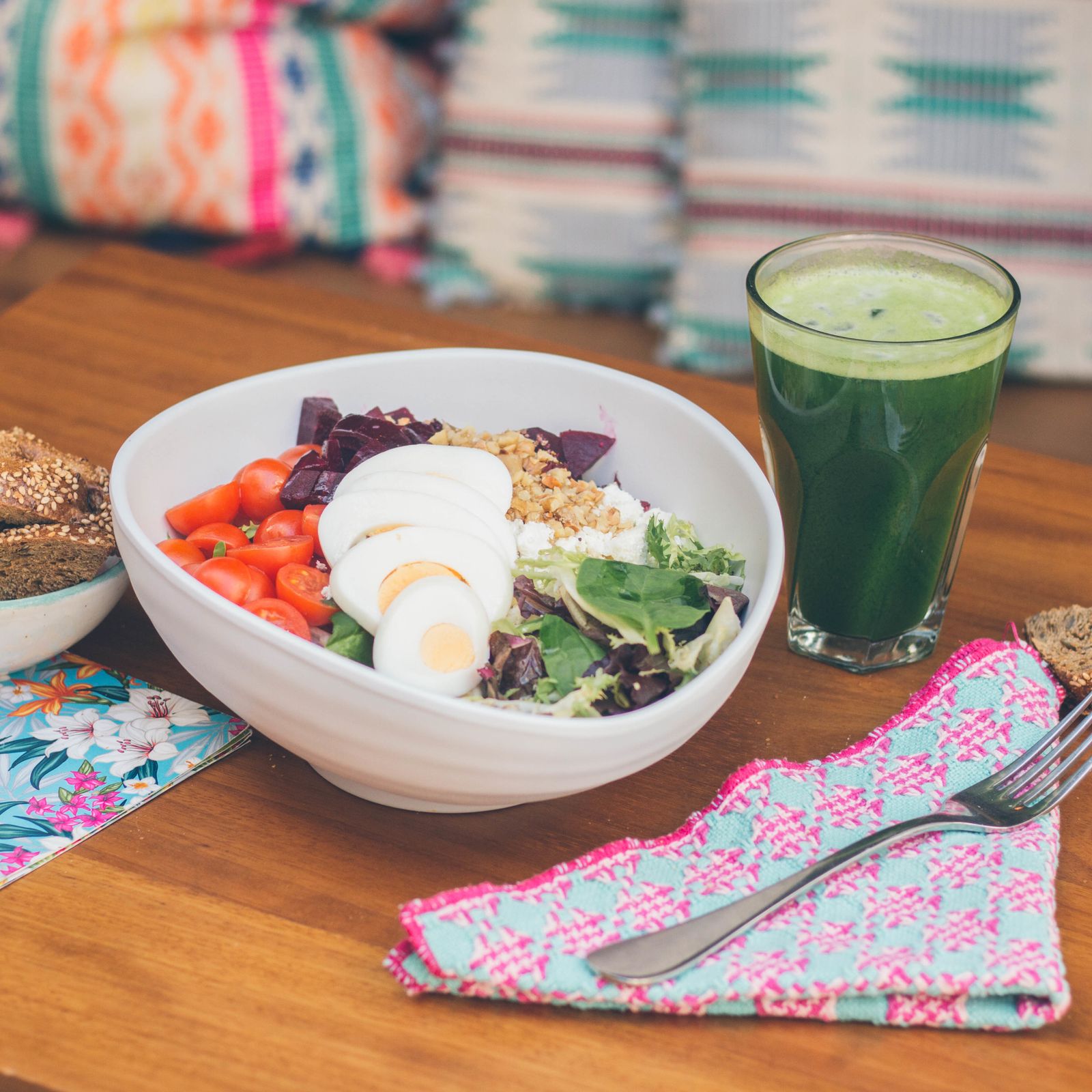 Filo combina alimentos saludables y refrescantes en sus propuestas.