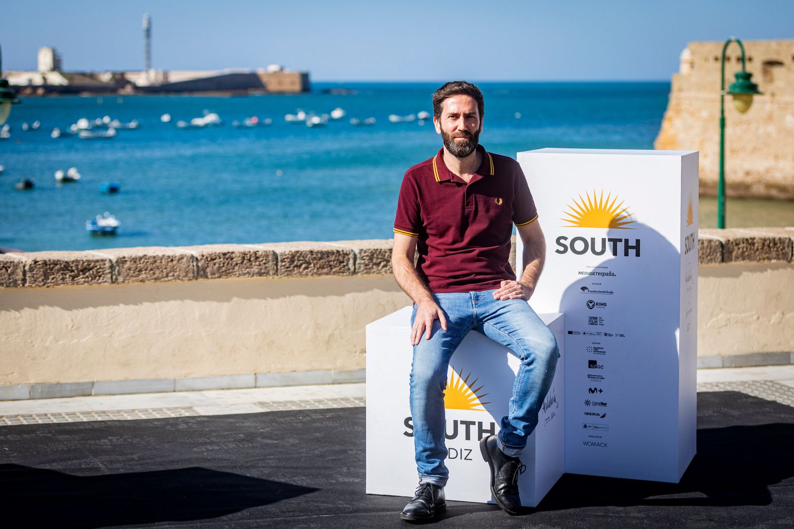 Las imágenes del photocall del Sotuh Festival en La Caleta este domingo: Adriana Ozores y  Los del Río