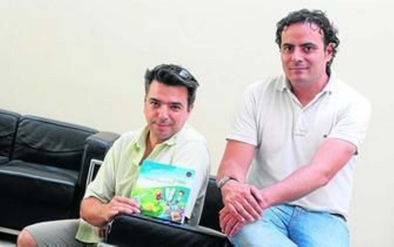 Enrique Parrilla y Chema García, responsables junto a Iván Parrilla de la editorial Pentian.