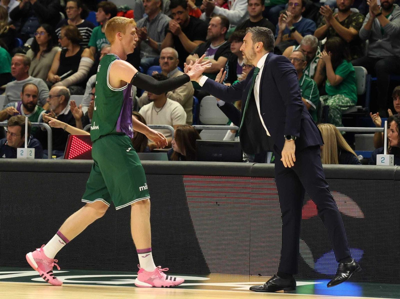 El Unicaja-Peristeri, en fotos