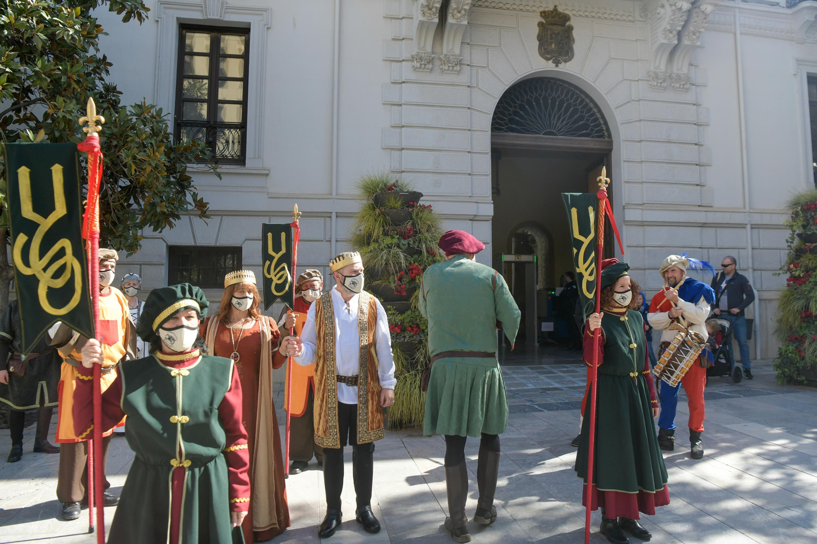 El hermanamiento de Santa Fe y Granada, en imágenes