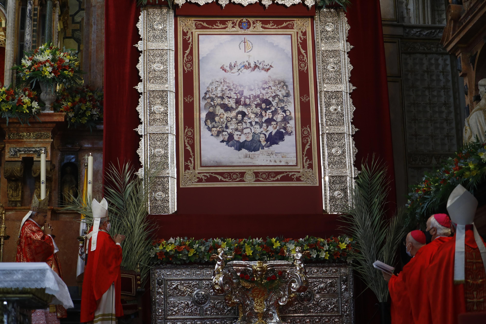 La beatificación de 127 mártires en la Catedral de Córdoba.