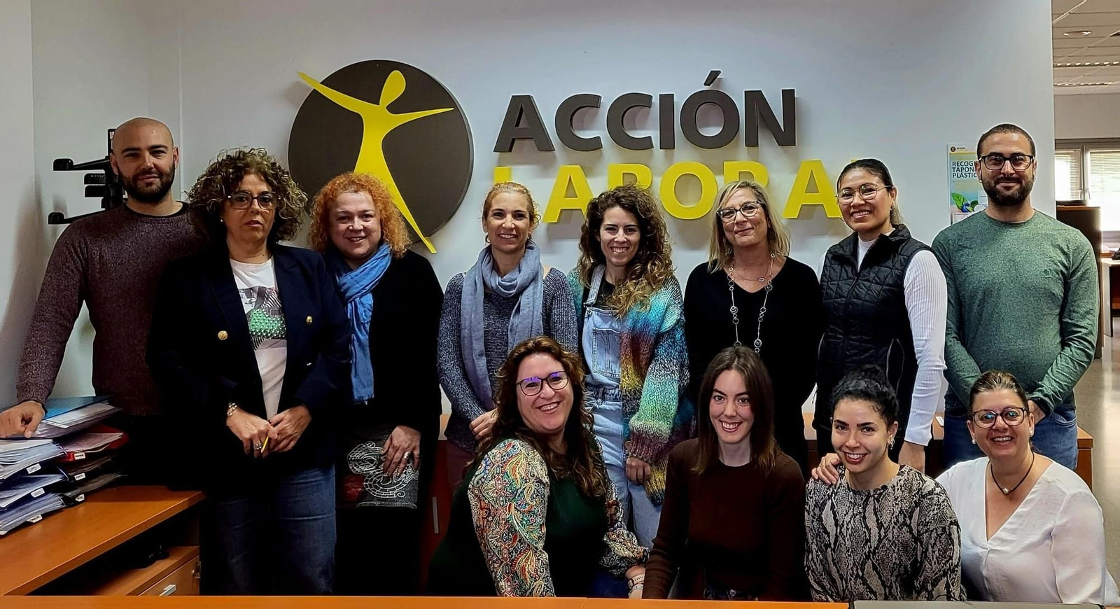 Foto de familia del equipo de Accion Laboral Almería. Foto de familia del equipo de Accion Laboral Almería.