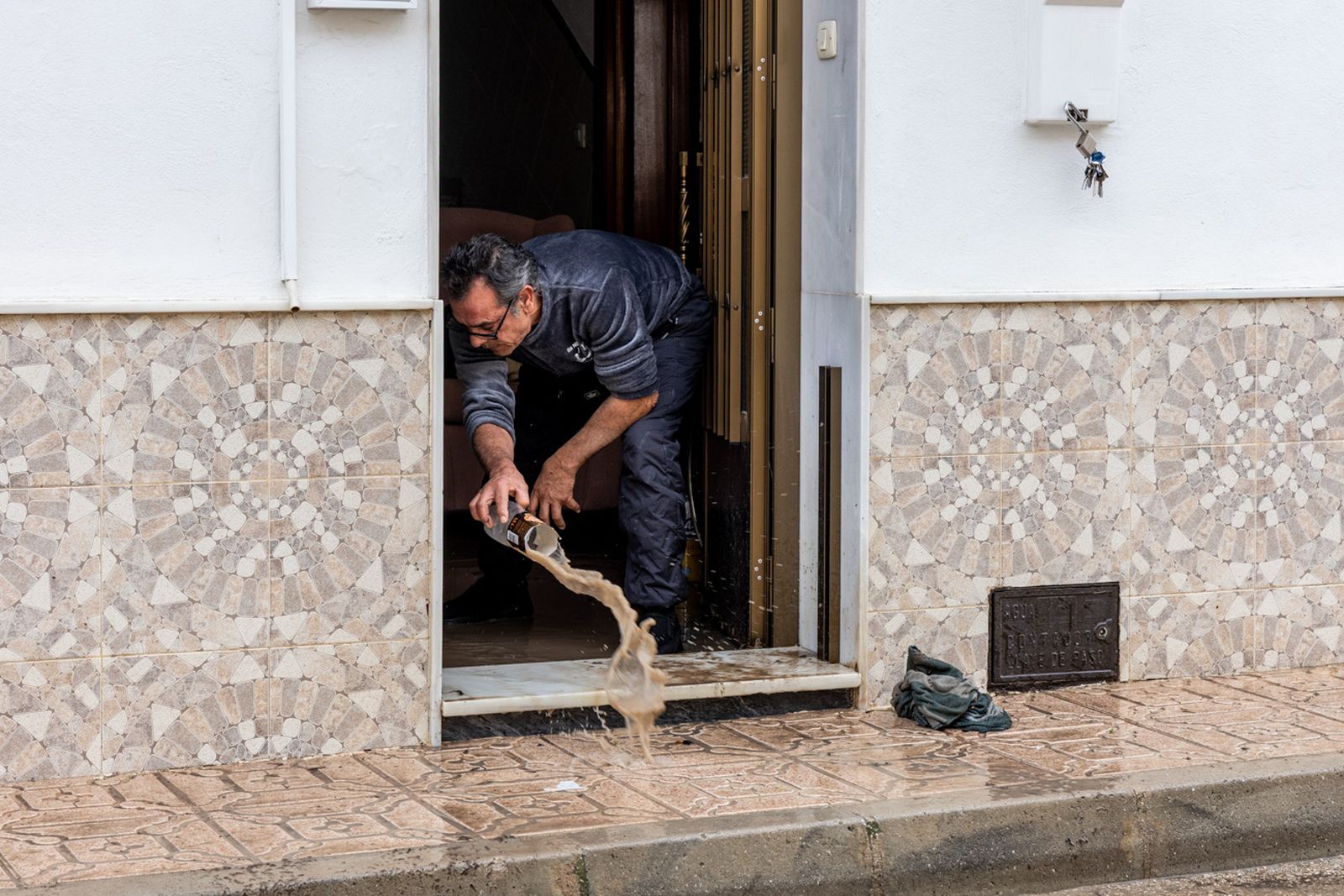 Así queda Monte Lope Álvarez después de la tromba de agua caída