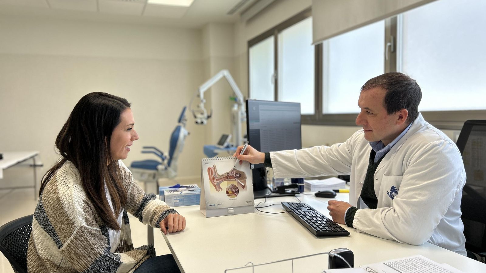 El equipo de otorrinolaringología del Hospital San Juan de Dios de Nervión pone a disposición de los pacientes una consulta de acto único.