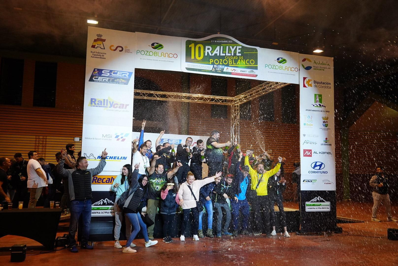 Las mejores imágenes de la entrega de premios del Rallye Ciudad de Pozoblanco