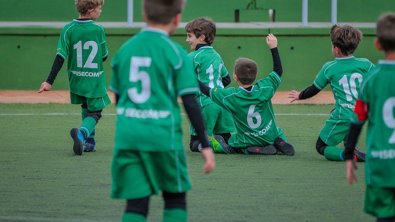 Imagen de uno de los equipos de fútbol 7 del Oriente